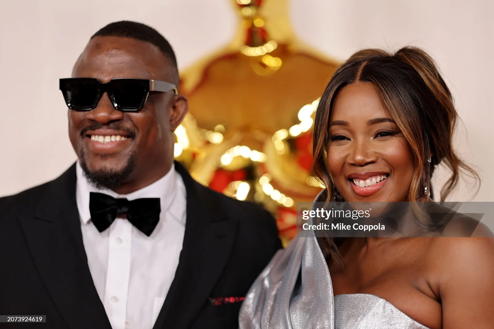 DJ M.O.S. and DJ Kiss on the Oscars red carpet